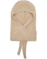 Ganni - Core Future Wool Knit Balaclava - Lyst