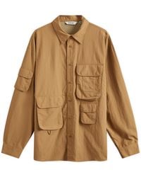 Uniform Bridge - Ripstop Multi Pocket Shirt - Lyst