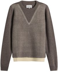 Maison Margiela - Fused Knit Sweater - Lyst
