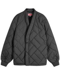 KENZO - Weave Down Kimono Jacket - Lyst