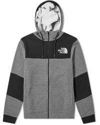 The North Face Himalayan Full Zip Fleece Hoody - Gray