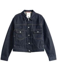 Acne Studios - Ryker Raw Denim Jacket - Lyst