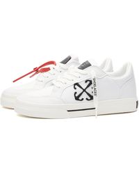 Off-White c/o Virgil Abloh - Off- New Low Vulcanized Canvas Sneakers - Lyst