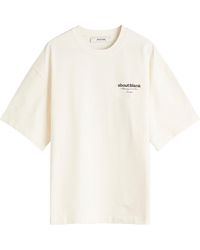 About Blank - Emblem T-Shirt - Lyst