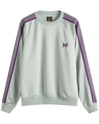 Needles - Track Crew Neck Sweatshirt - Lyst