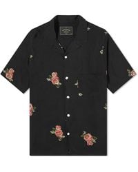 Portuguese Flannel - Embroidered Roses Vacation Shirt - Lyst