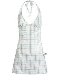Peachy Den - Cindy Halter Skort Dress - Lyst