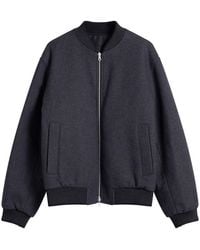 Dries Van Noten - Brushed Cotton Twill Bomber Jacket - Lyst