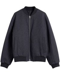 Dries Van Noten - Brushed Cotton Twill Bomber Jacket - Lyst