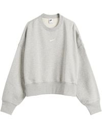 Nike - Phoenix Fleece Oversized Crew Sweat - Lyst