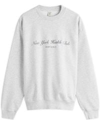 Sporty & Rich - Ny Health Club Sweatshirt - Lyst