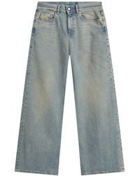 DIESEL - 1978 D-Akemi Wide Leg Jeans - Lyst