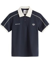 adidas - X Sporty & Rich Polo T-Shirt - Lyst