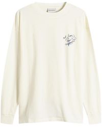 Drole de Monsieur - Esquisse Slogan Long Sleeve T-Shirt - Lyst