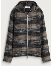 Our Legacy - Woods Check Lofty Wool Full Zip Hood - Lyst