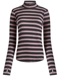 YMC - Youth Stripe Long Sleeve Top - Lyst