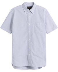 Beams Plus - Button Down Short Sleeve Shirt - Lyst