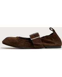 Alohas - Sarea Leather Ballet Flats - Lyst
