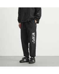 WTAPS Pertex Track Pants in Black for Men | Lyst