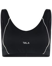 Tala - Skinluxe Contrast Piping Sports Bra - Lyst