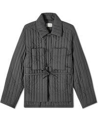 Craig Green Quilted Work Jacket in Blue for Men Lyst Canada