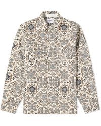 Wax London - Whiting Mosaic Quilt Overshirt - Lyst