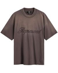 Represent - Rep Reverse Applique T-Shirt - Lyst