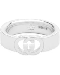 Gucci - Interlocking G Ring - Lyst