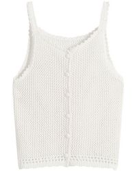 DUNST - Knit Vest Top - Lyst