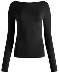 Joah Brown - Boatneck Long Sleeve Top - Lyst