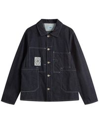 C.P. Company - 3/1 Denim Chore Jacket - Lyst