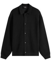 Represent - Long Sleeve Mesh Knit Shirt - Lyst