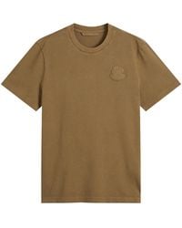 Moncler - Washed Heavy Cotton T-Shirt - Lyst