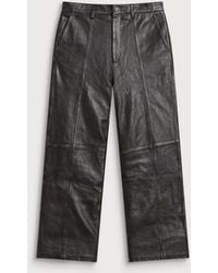 Samsøe & Samsøe - End. X Savalentin Leather Trousers - Lyst