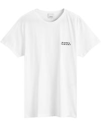 Isabel Marant T-Shirt Vidal in Black | Lyst