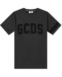 Gcds - Logo Velvet T-Shirt - Lyst