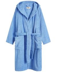 Tekla - Tekla Terry Hooded Bathrobe - Lyst