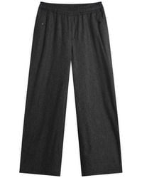 YMC - Miners Wool Wide Tailored Trousers - Lyst