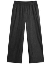 YMC - Miners Wool Wide Tailored Trousers - Lyst