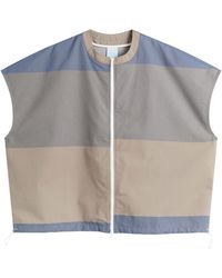 EBIT - Patchwork Gilet - Lyst