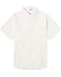 Engineered Garments - Popover Button Down Short Sleeve Shirt - Lyst