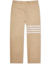 Thom Browne - 4-Bar Unconstructed Welt Pocket Trousers - Lyst