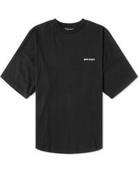 Palm Angels - Embroidered Logo Oversized T-Shirt - Lyst