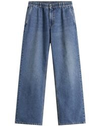Forét - Clay Creased Denim Jeans - Lyst