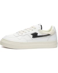 Stepney Workers Club - Pearl S-Strike Leather Sneakers - Lyst