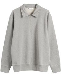 Norse Projects - Norse Standard Half Zip Sweatshirt - Lyst