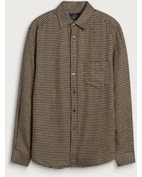 Portuguese Flannel - Abstract Houndstooth Shirt - Lyst