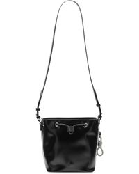 F/CE - Tech Leather Drawstring Shoulder Bag - Lyst