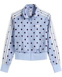 adidas - Polka Dot Firebird Tracktop - Lyst