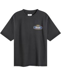 Rhude - Racing Crest T-Shirt - Lyst